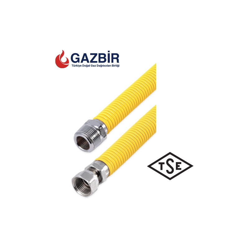 TS 13890 R+N KOMBİ GAZ BAĞLANTI FLEXLERİ